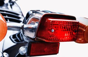 Motorcycle brake light