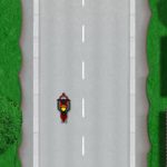 Motorcycle road position