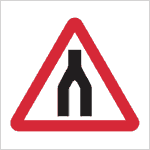 End of dual carriageway sign