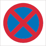 No stopping sign