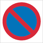 No waiting sign